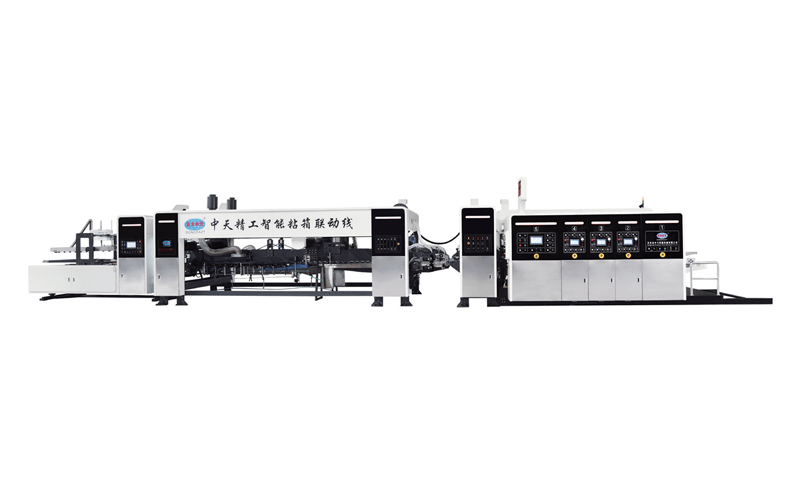 High-Speed Full Vacuum Transfer Flexo Printer Slotter Die-cutter Line
