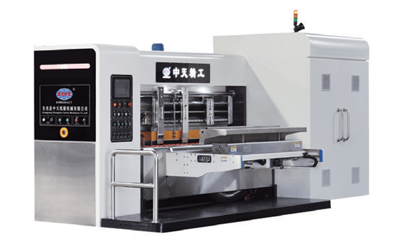 High-Speed Full Vacuum Transfer Flexo Printer Slotter Die-cutter Line