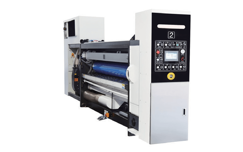 High-Speed Full Vacuum Transfer Flexo Printer Slotter Die-cutter Line