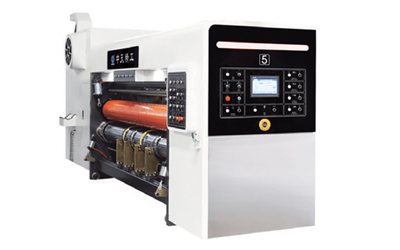 High-Speed Full Vacuum Transfer Flexo Printer Slotter Die-cutter Line
