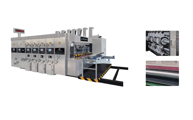 High-Speed Flexo Printer Slotter Die-Cutter