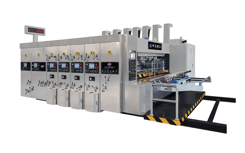 High-Speed Flexo Printer Slotter Die-Cutter