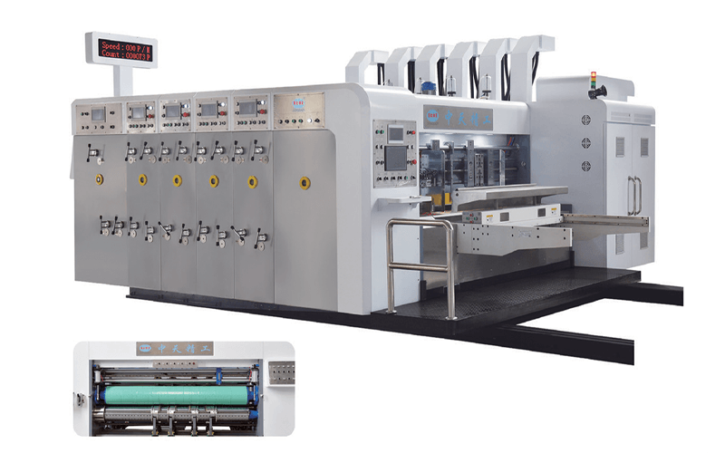 High-Speed Flexo Printer Die-Cutter